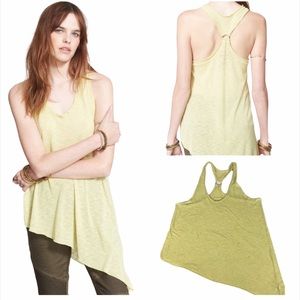FREE PEOPLE “Dream On” Asymmetric Tank